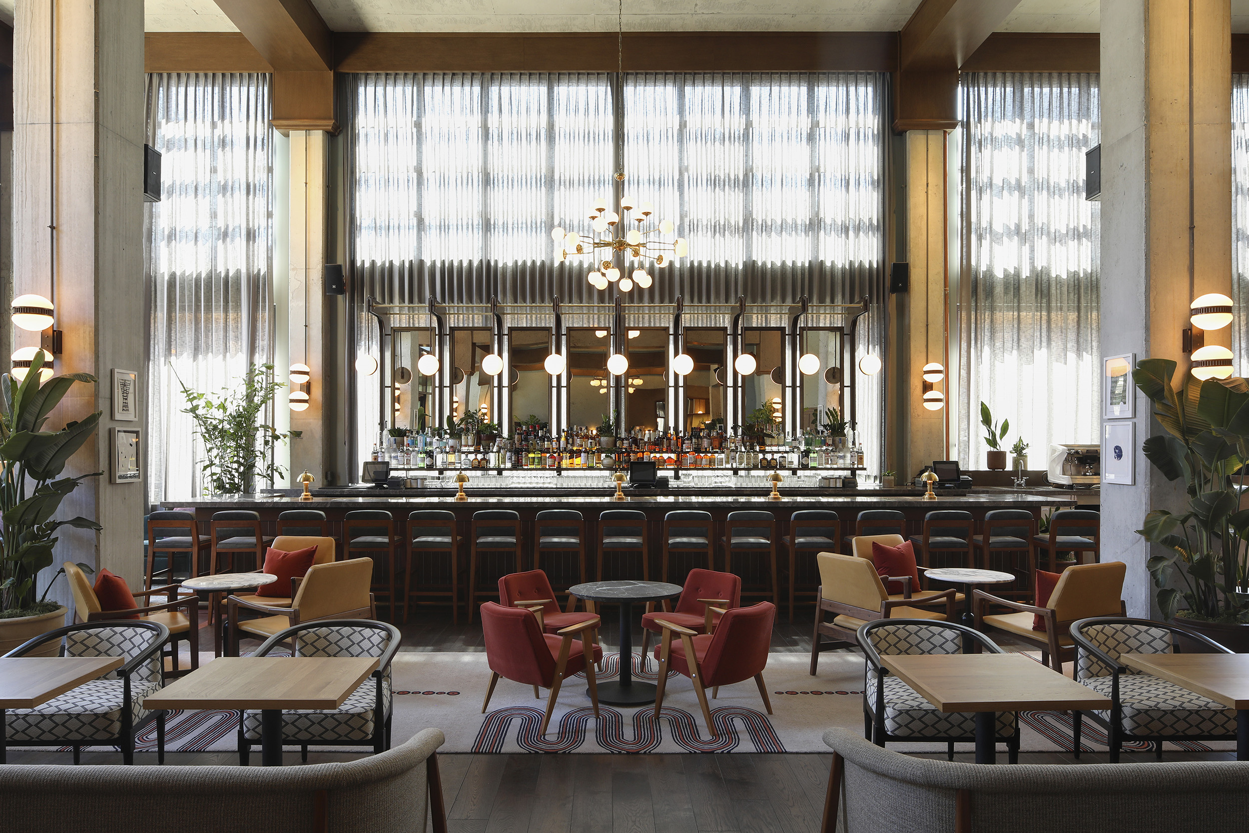 Katie Newburn | San Francisco Bay Area Food and Lifestyle Photographer | Hoxton Chicago Lobby