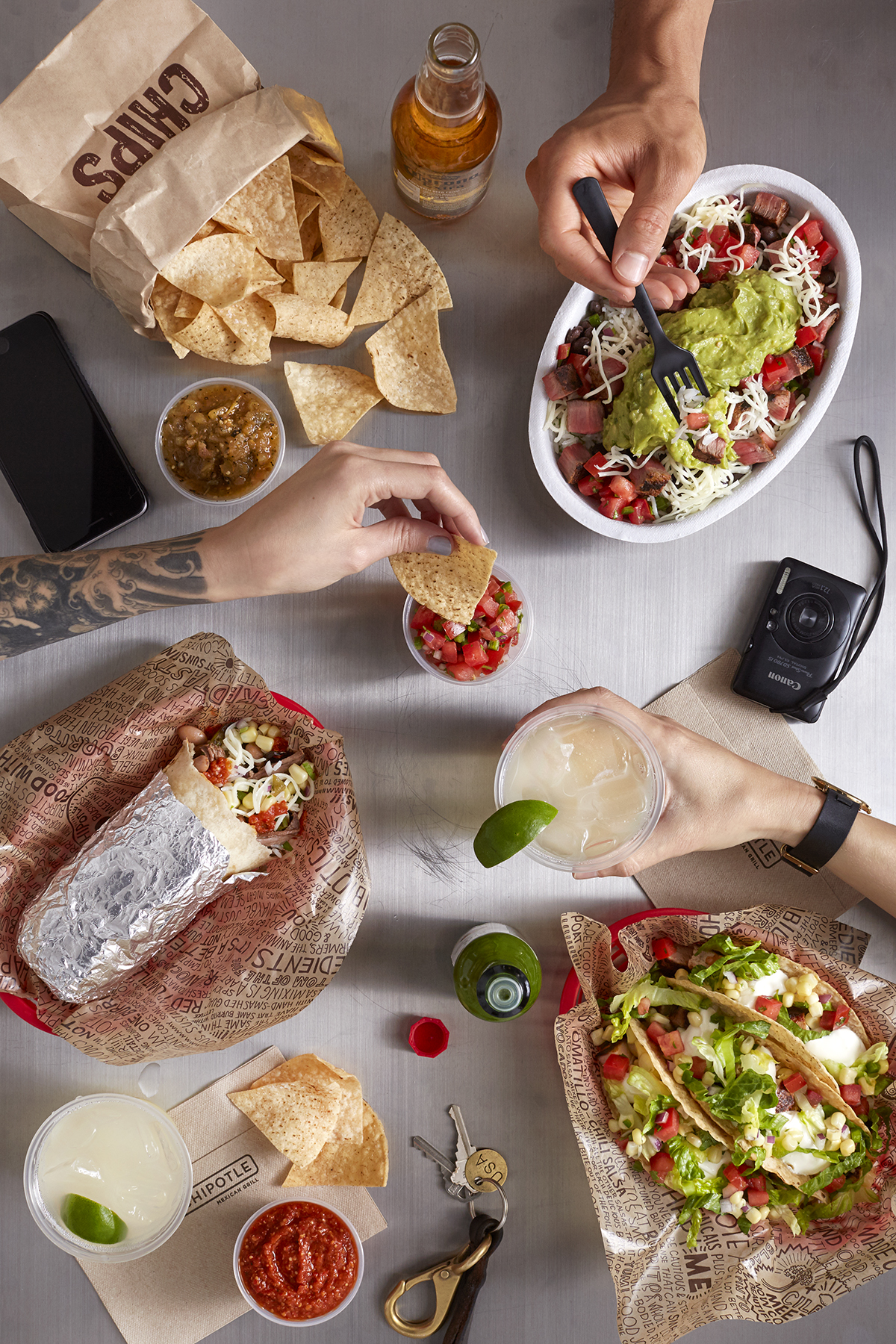 Katie Newburn | San Francisco Bay Area Food and Lifestyle Photographer | Chipotle Party
