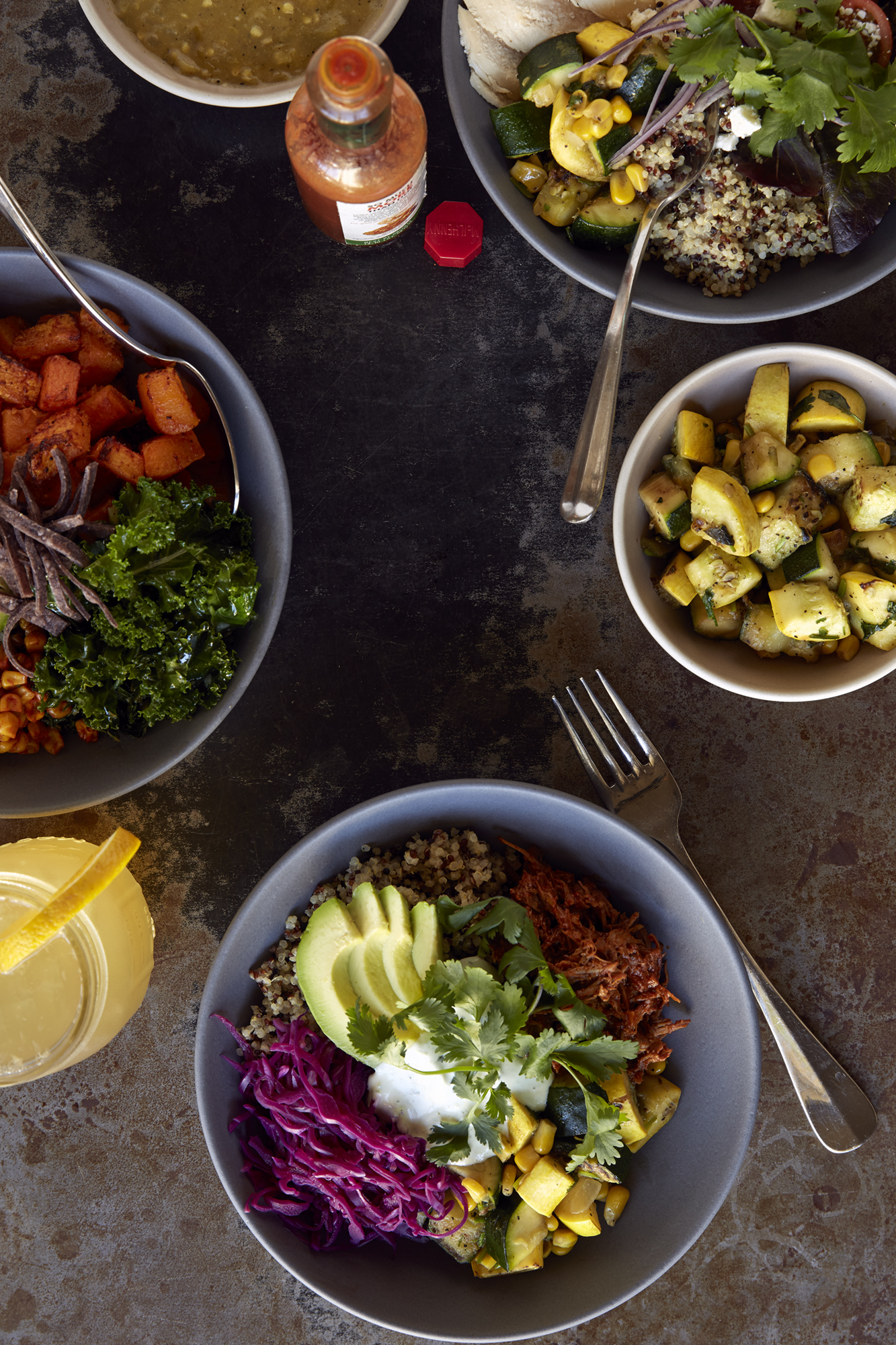 Katie Newburn | San Francisco Bay Area Food and Lifestyle Photographer | Grain Bowls 