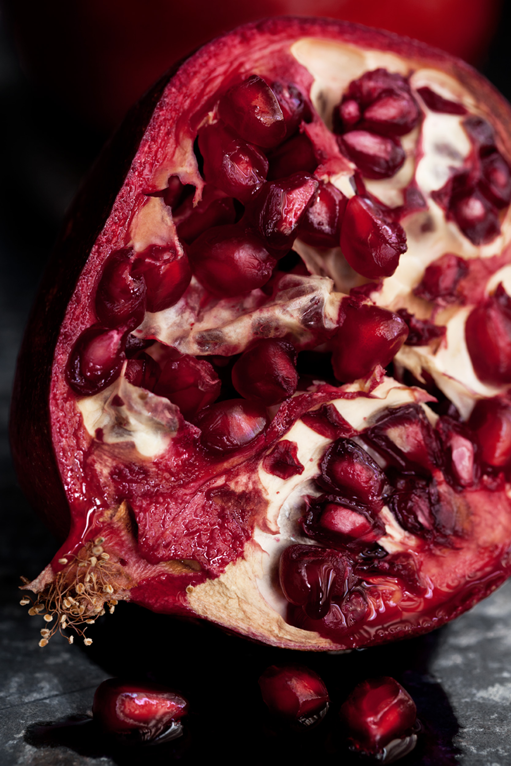 Katie Newburn | San Francisco Bay Area Food and Lifestyle Photographer | Pomegranate