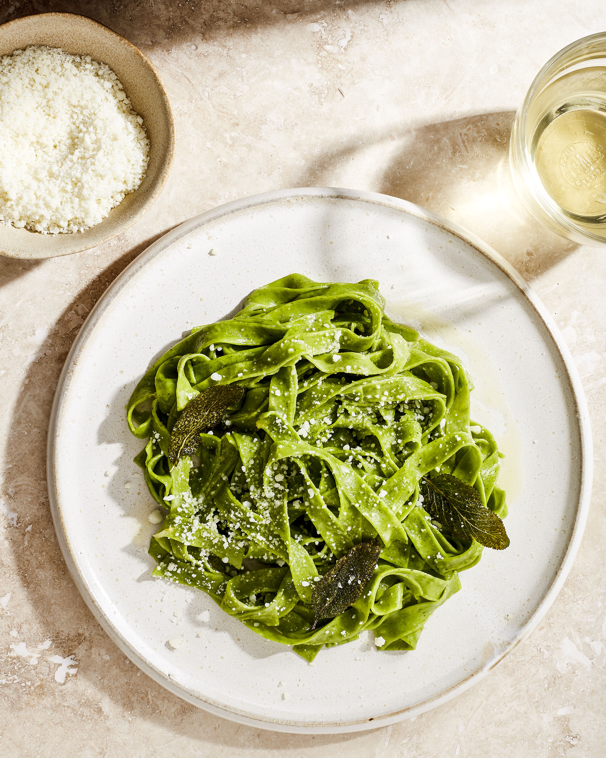 Katie Newburn | San Francisco Bay Area Food and Lifestyle Photographer | SloBurn nettle pasta