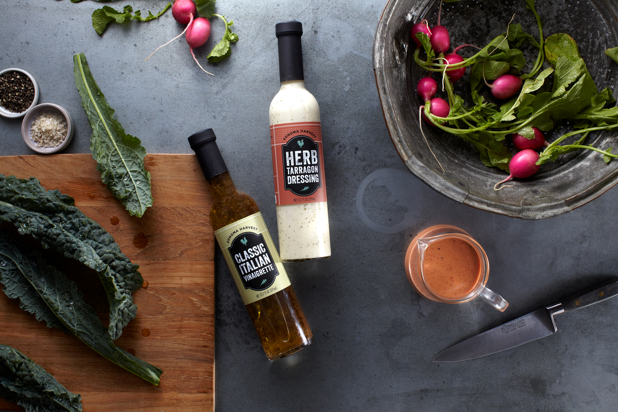 Katie Newburn | San Francisco Bay Area Food and Lifestyle Photographer | Sonoma Harvest Salad Dressing 
